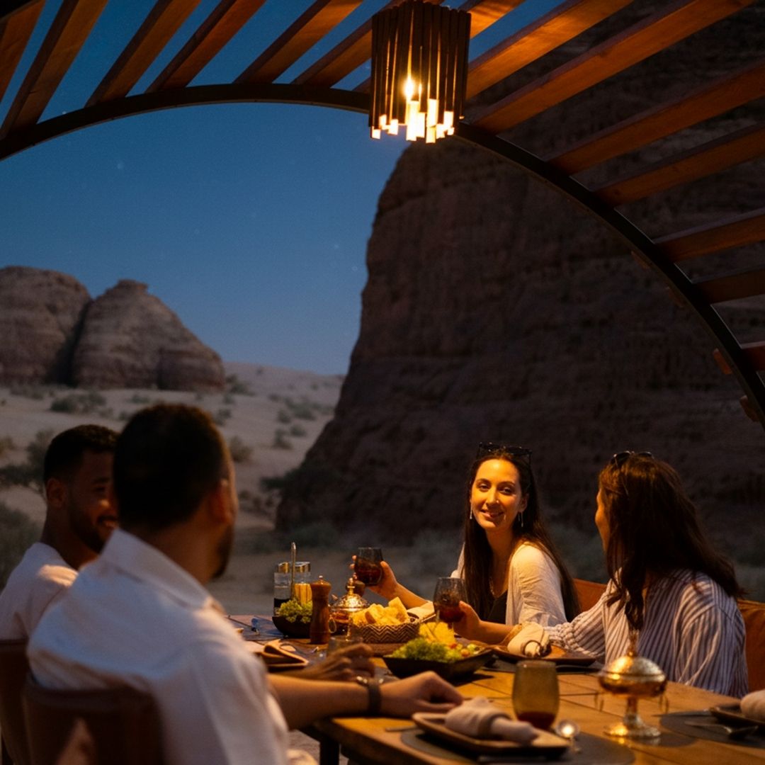 استمتع بعشاء مكوّن من أربعة أطباق مستوحى من الشواء الجنوب أفريقي